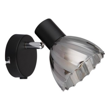 Globo - Wandspot 1xE14/40W/230V zwart