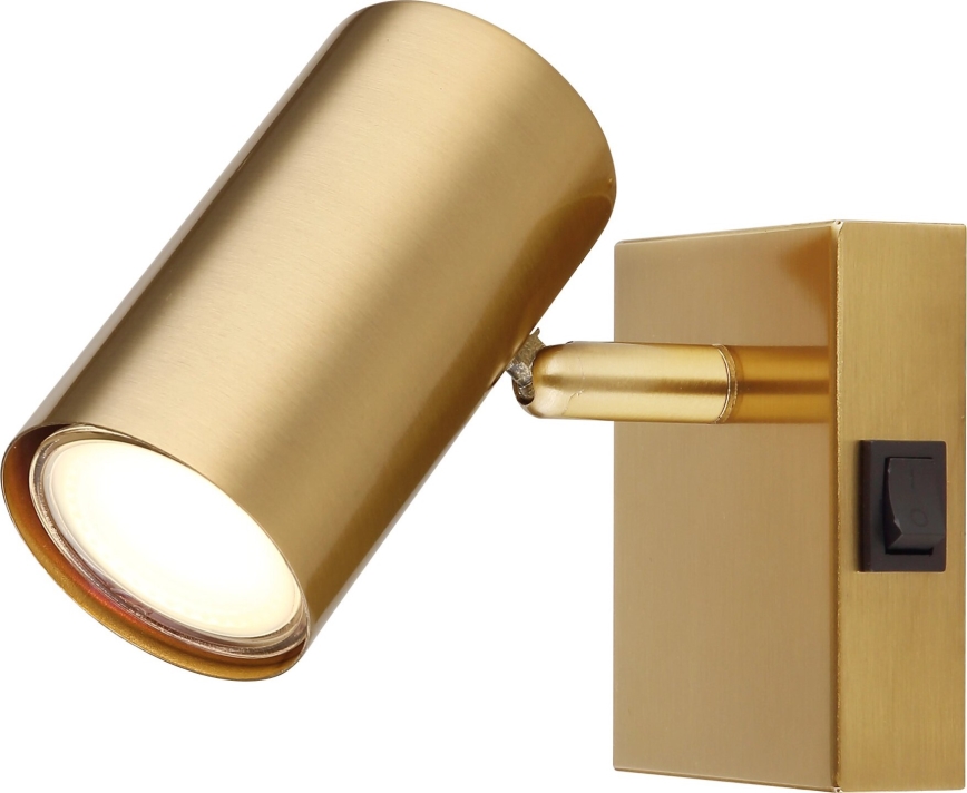 Globo - Wandspot 1xGU10/25W/230V goud