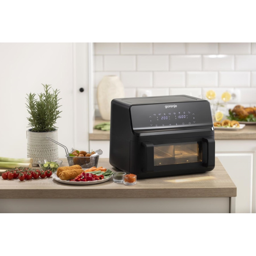 GORENJE AF2700BP - Airfryer (heteluchtfriteuse) 9 l 2700W/230V zwart