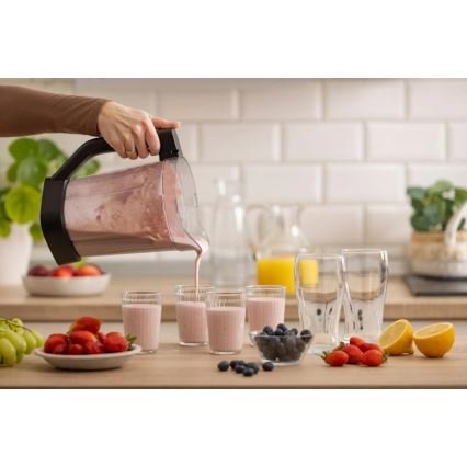 GORENJE BP1500DE - Tafelblender 2 l 1500W/230V roestvrij staal/zwart