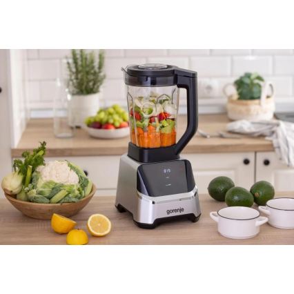 GORENJE BP1500DE - Tafelblender 2 l 1500W/230V roestvrij staal/zwart