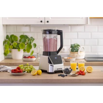 GORENJE BP1500DE - Tafelblender 2 l 1500W/230V roestvrij staal/zwart