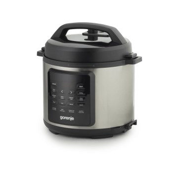 GORENJE GMC6SBK - Multifunctionele elektrische kookpan 6 l 8-in-1 1000W/230V roestvrij staal