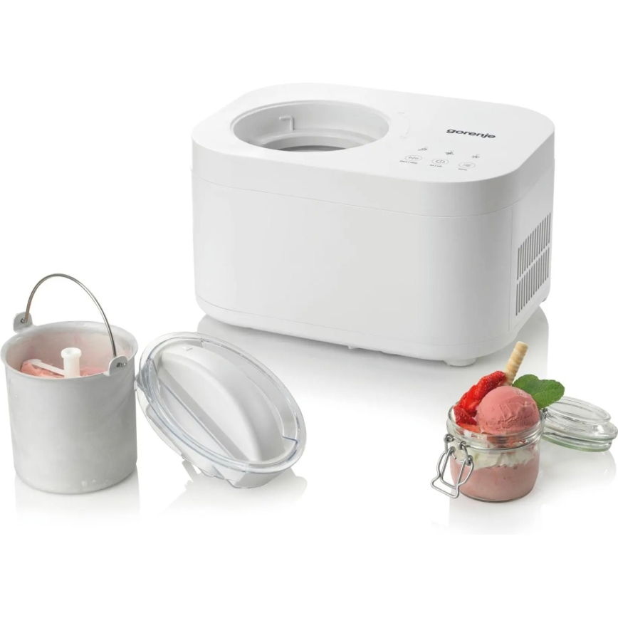 GORENJE ICM10W - Ijsmachine 100W/230V, wit