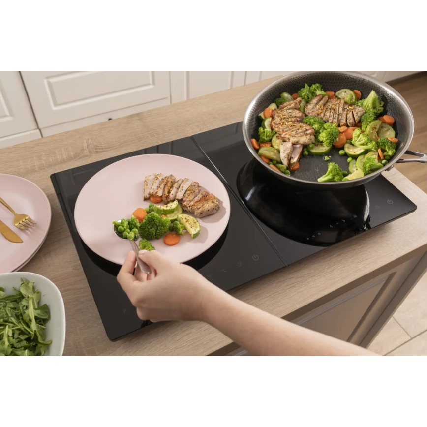 GORENJE ICY3500DGP - Inductiekookplaat met twee zones 3400W/230V