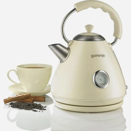 GORENJE K17CLI - Elektrische waterkoker 1,7 l 2200 W/230 V beige