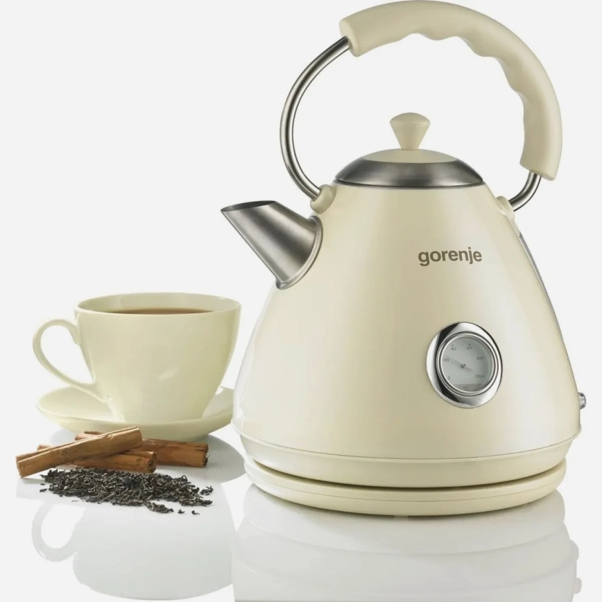 GORENJE K17CLI - Elektrische waterkoker 1,7 l 2200 W/230 V beige
