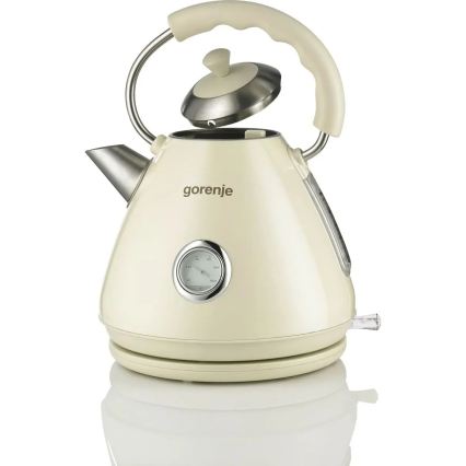 GORENJE K17CLI - Elektrische waterkoker 1,7 l 2200 W/230 V beige