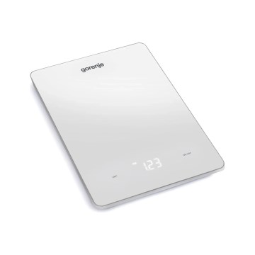 GORENJE KT10LBW - Digitale keukenweegschaal 3xAAA wit