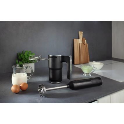 GORENJE M400ORAB - Handmixer 400W/230V zwart/roestvrij staal
