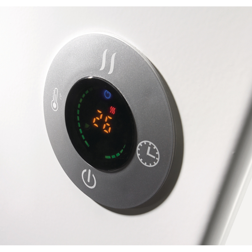 GORENJE OPTIHEAT 2000EWP - Slimme elektrische convectorkachel 2000W IP44 Wi-Fi wit