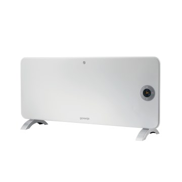 GORENJE OPTIHEAT 2000EWP - Slimme elektrische convectorkachel 2000W IP44 Wi-Fi wit