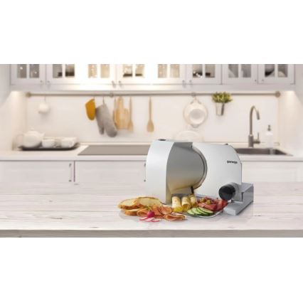 GORENJE R708A - Elektrische snijmachine 100W/230V roestvrij staal