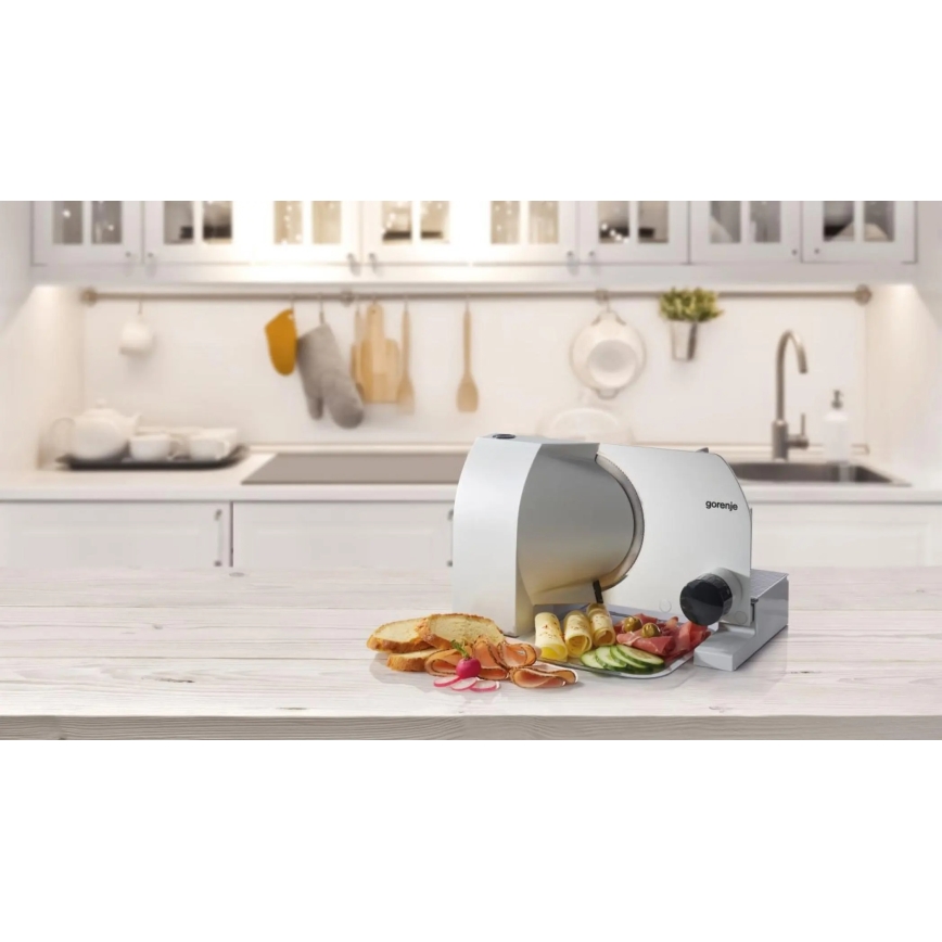 GORENJE R708A - Elektrische snijmachine 100W/230V roestvrij staal