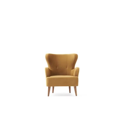 Gouden wingback-fauteuil NEKO