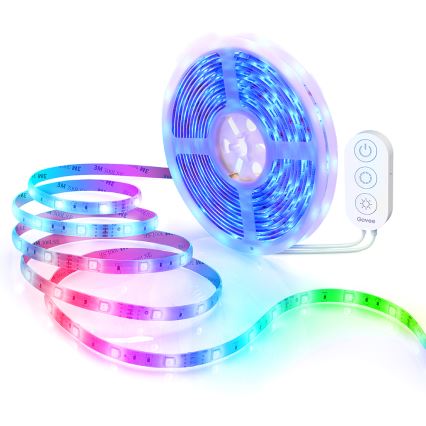 Govee - Dimbare RGB LED-strip smart LED/36W/24V 10 m Wi-Fi