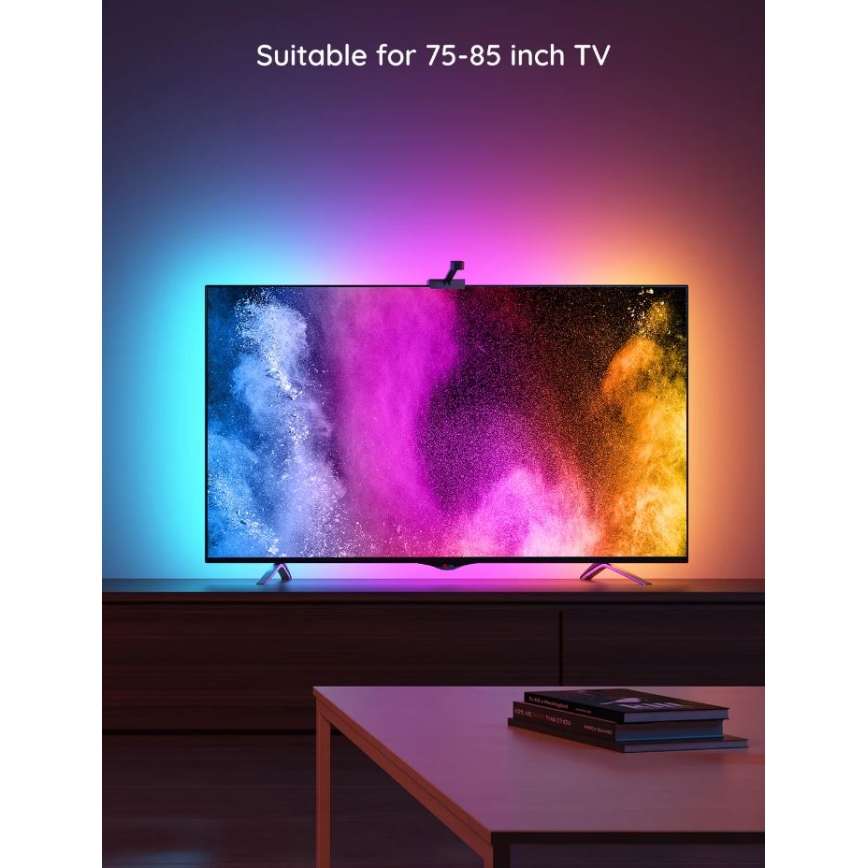 Govee - DreamView TV 75-85 SMART LED achtergrondverlichting RGBIC Wi-Fi + afstandsbediening