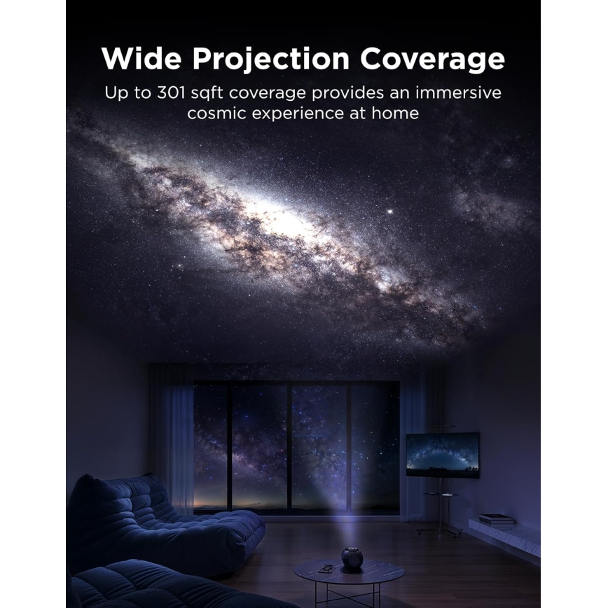 Govee - Galaxy Light Projector 2 Pro Matter met Wi-Fi-luidspreker