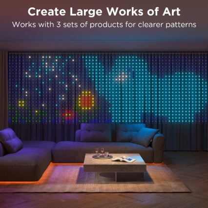 Govee - LED RGB Dimbaar buitenshuis Decoratieve lichtsnoer LED/15W/230V IP65 Wi-Fi