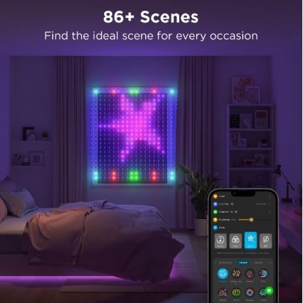 Govee - LED RGB Dimbaar buitenshuis Decoratieve lichtsnoer LED/15W/230V IP65 Wi-Fi