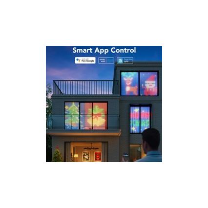Govee - LED RGB Dimbaar buitenshuis Decoratieve lichtsnoer LED/15W/230V IP65 Wi-Fi
