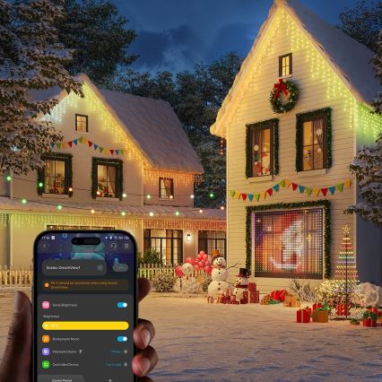 Govee - LED RGBIC buiten ijspegelverlichting 10m Wi-Fi Matter IP65