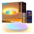 Govee - LED RGBIC Dimbare plafondlamp LED/49W/230V 2700-6500K Wi-Fi diameter 38 cm