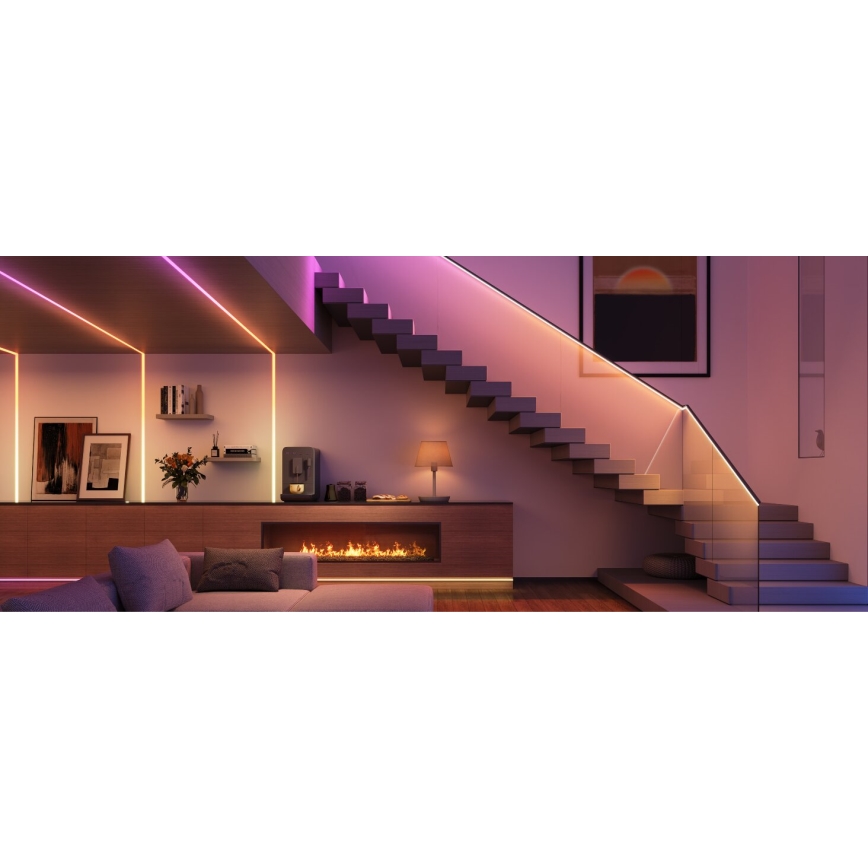 Govee - LED RGBICW Dimbare strip COB 3780 dioden 3m Wi-Fi Matter