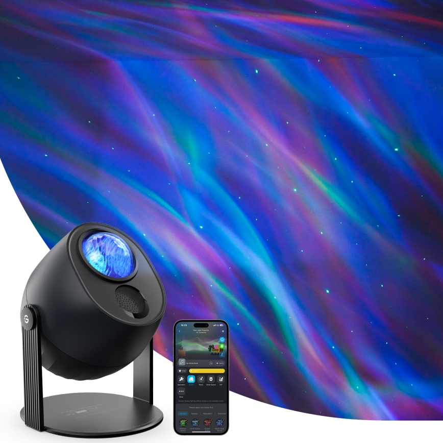 Govee - LED RGBW Galaxy Lamp Projector Pro Wi-Fi Matter