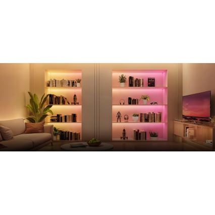 Govee - LED RGBWWIC Dimbare strip Strip Lamp 2 Pro 5m Wi-Fi Matter