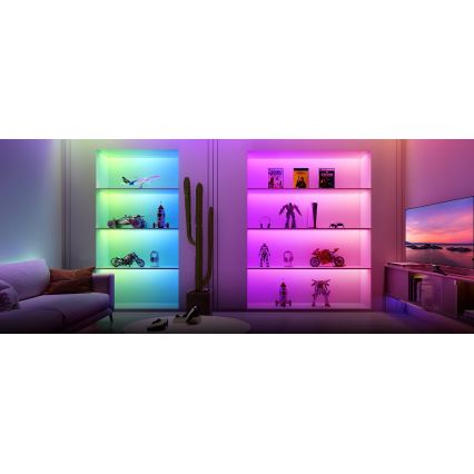 Govee - LED RGBWWIC Dimbare strip Strip Lamp 2 Pro 5m Wi-Fi Matter