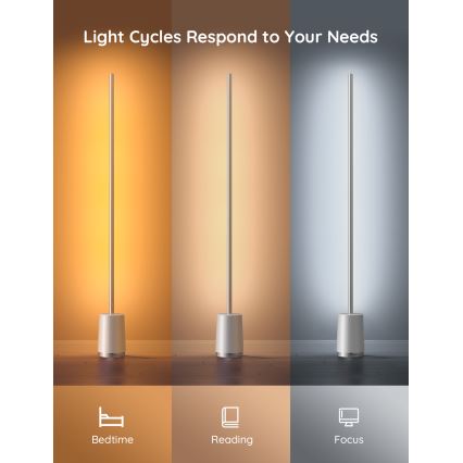 Govee - LED dimbare vloerlamp LYRA SMART RGBICWW 2200-6500K Wi-Fi + afstandsbediening