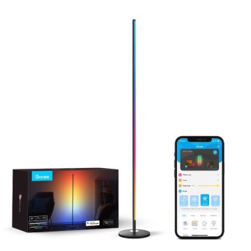 Govee - LITE MATTER dimbare LED RGBW vloerlamp, 24W/230V, Wi-Fi, 36 cm