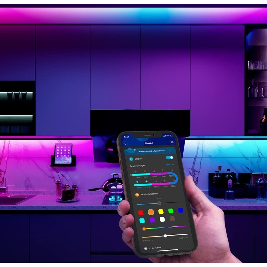 Govee - M1 PRO PREMIUM Smart RGBICW+ LED Strip 2m Wi-Fi Matter
