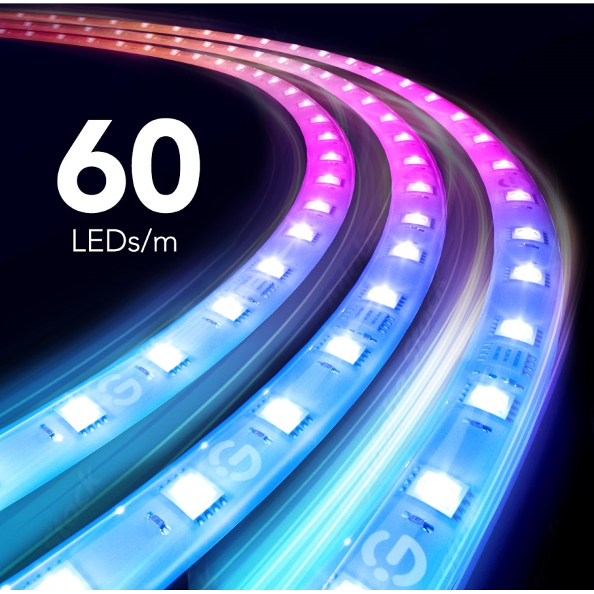 Govee - M1 PRO PREMIUM Smart RGBICW+ LED Strip 2m Wi-Fi Matter