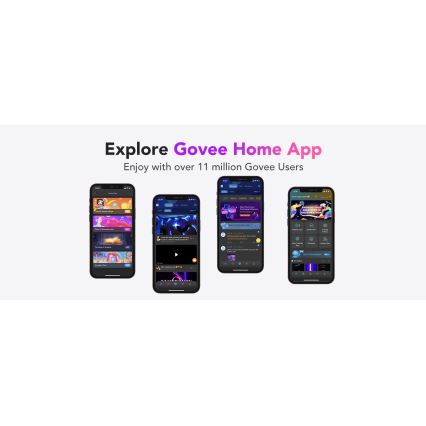 Govee - M1 PRO PREMIUM Smart RGBICW+ LED Strip 2m Wi-Fi Matter