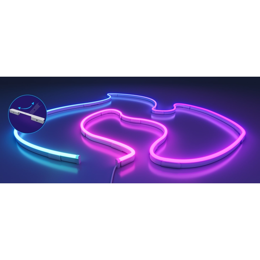 Govee - Neon 2 MATTER buigzaam LED Strip 5m RGBIC Wi-Fi IP67