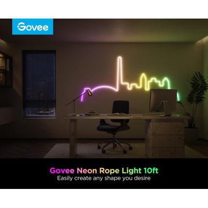 Govee - Neon 2 MATTER flexibele LED-strip 3m RGBIC Wi-Fi