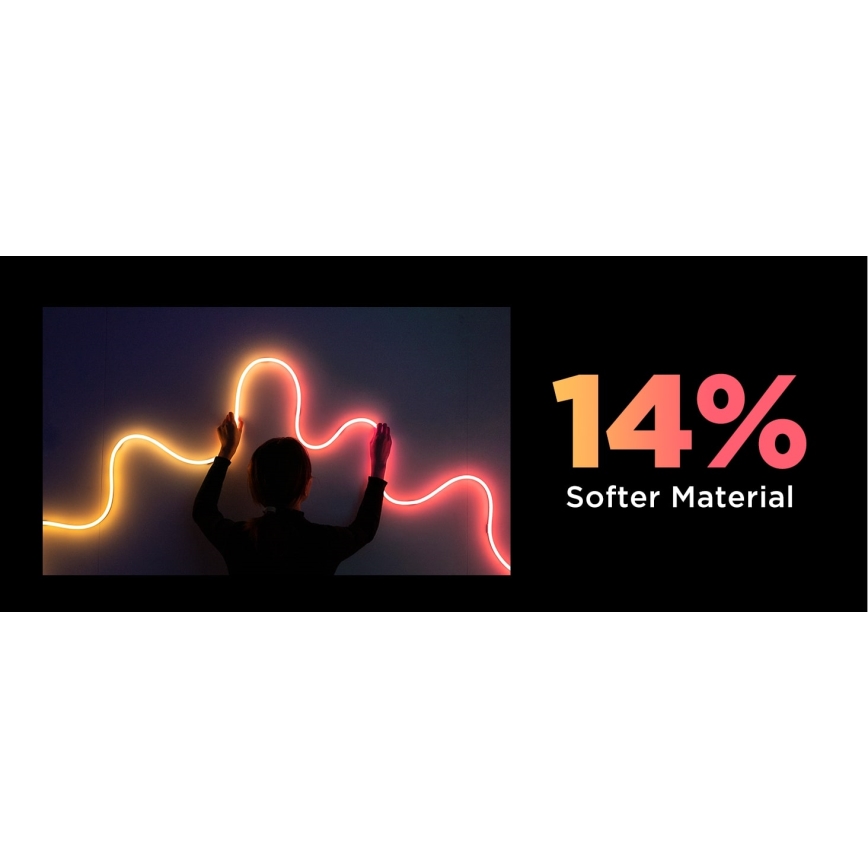 Govee - Neon 2 MATTER flexibele LED-strip 3m RGBIC Wi-Fi