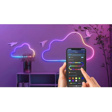 Govee - Neon SMART buigzaam LED Strip RGBIC 2m Wi-Fi IP67