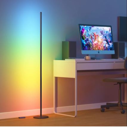 Govee - RGBICW Smart Hoek Floor Lamp Wi-Fi