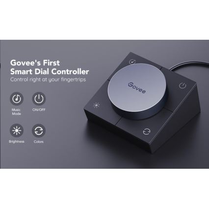 Govee - SET 2x Smart Gaming Wi-Fi LED RGBIC Panels + Smart Dual + afstandsbediening