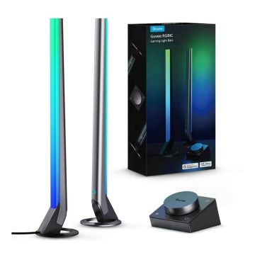 Govee - SET 2x Smart Gaming Wi-Fi LED RGBIC Panels + Smart Dual + afstandsbediening