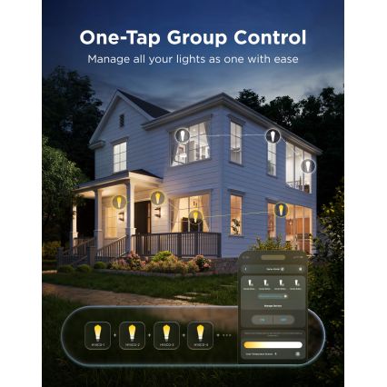 Govee - Set van 2 dimbare RGBWW LED-lampen Smart MATTER ST64 E27/5W/230V 2700-6500K Wi-Fi