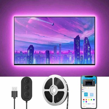 Govee - SMART LED-achtergrondverlichting RGB voor TV 46-60