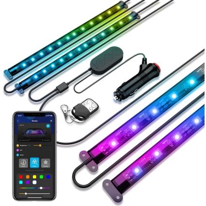 Govee - Smart LED auto strips - RGBIC