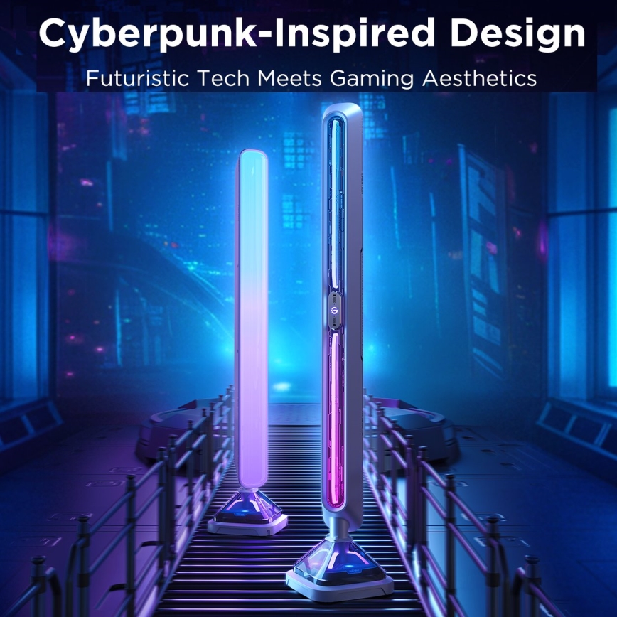 Govee - Smart RGBIC Gaming Pro lichtpanelen, compatibel met Matter en Wi‑Fi