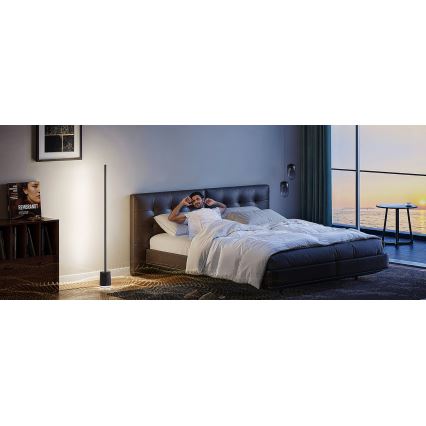 Govee - Dimbare LED Staande lamp met een luidspreker Pro RGBICWW 2200-6500K Wi-Fi + afstandsbediening