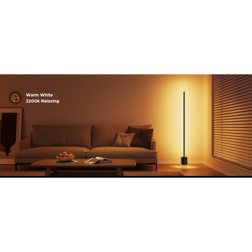 Govee - Dimbare LED Staande lamp Smart MATTER LED RGBICWW 2200-6500K Wi-Fi + afstandsbediening