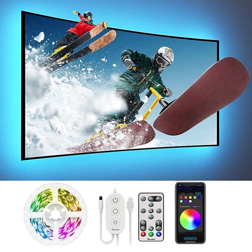 Govee - TV 46-60" SMART LED achtergrondverlichting RGB + afstandsbediening